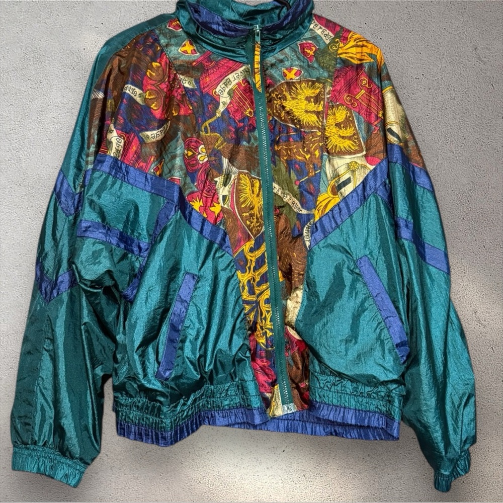 90’s Vintage Hunt Club Teal and Windbreaker